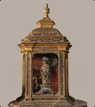 Urna: Imagen de Santa Rosa